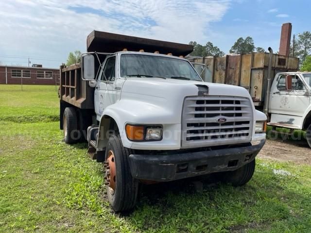 1999 Ford F800 Dump Truck | AllSurplus