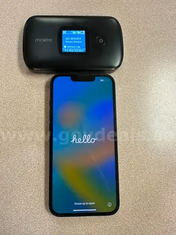 Used Apple iPhone 13 (128GB) & Moxee Mobile Hotspot