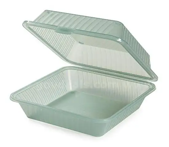 9X9 Jade Single Compartment Reusable/ dishwasher safe containers
