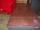 metal desk wood top