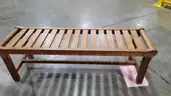 Wood Bench