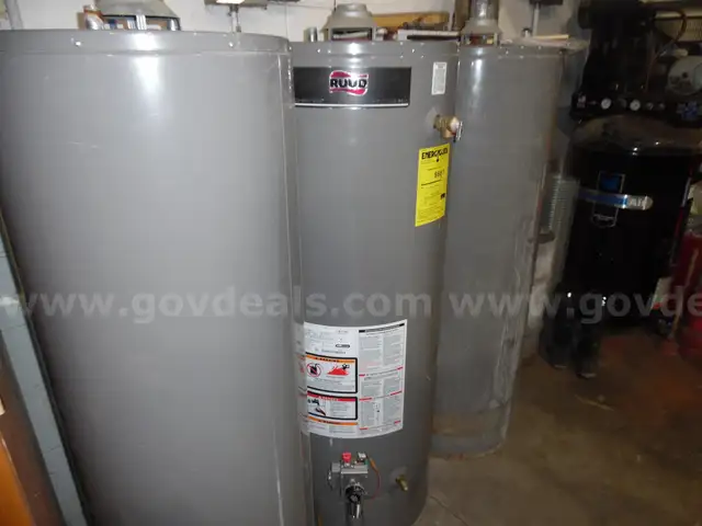 3 WATER HEATERS