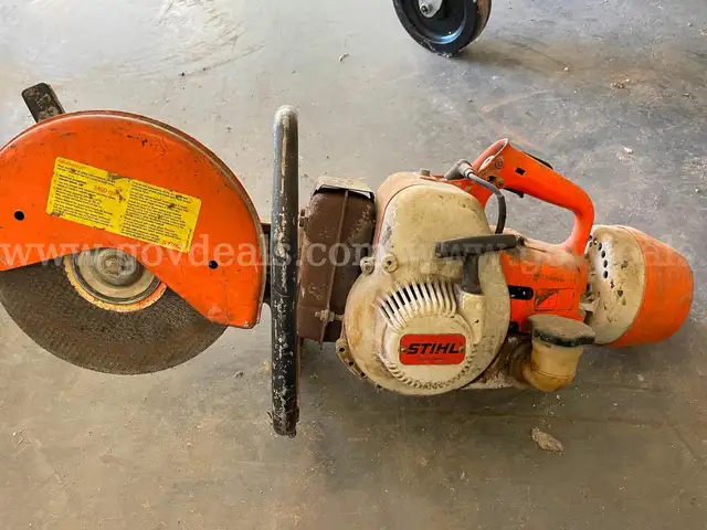 Stihl concrete saw