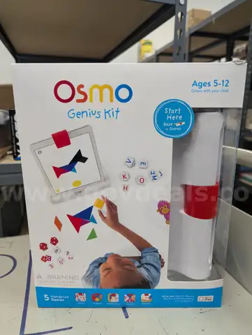Lot of 12 Osmo Genius Kits for use with iPads (iPads not included)