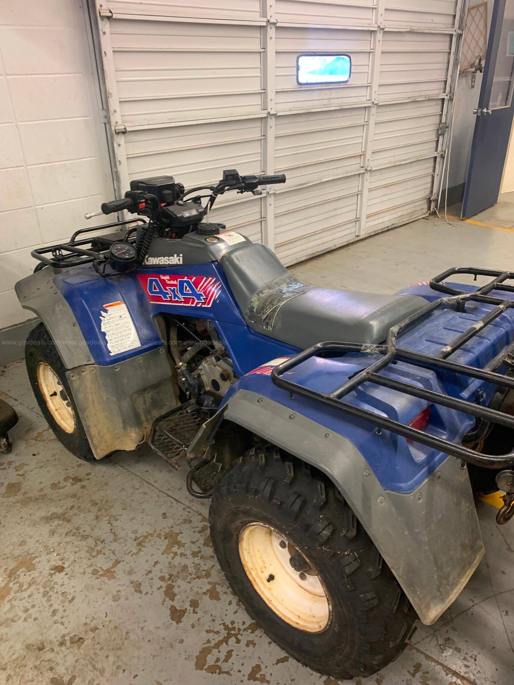 1995 Kawasaki Bayou 400 4x4 | GovDeals
