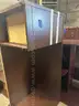 (5) wood office desks
