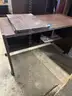 (5) wood office desks
