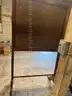 Old chalkboard on stand