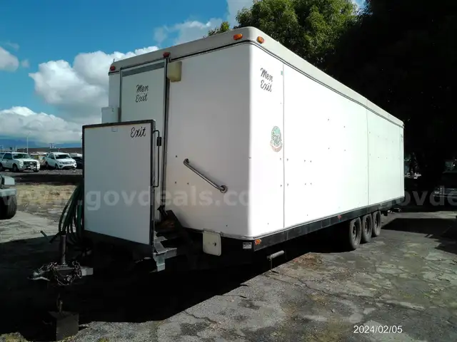 1996 Olympic restroom trailer
