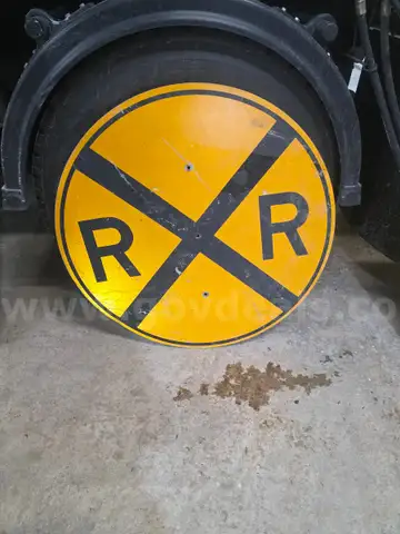 Aluminum Rail Road Sign