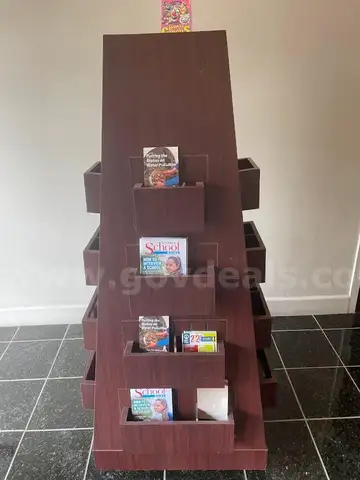 Literature Holder Pyramid Stand | AllSurplus