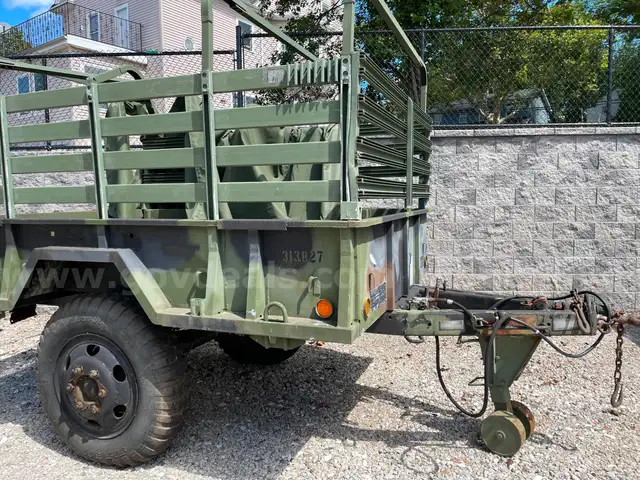 Covered MIlitary Trailer