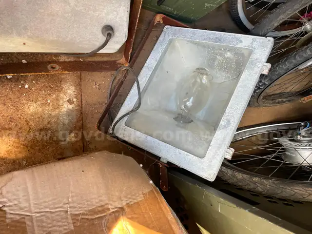Lot of Eight (8) Exterior Mounted Lights
