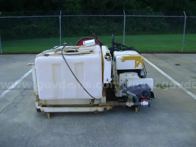 High pressure water jetting unit