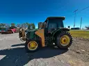 John Deere 5100 E 4x4 with Diamond Frail Mower Side Boom