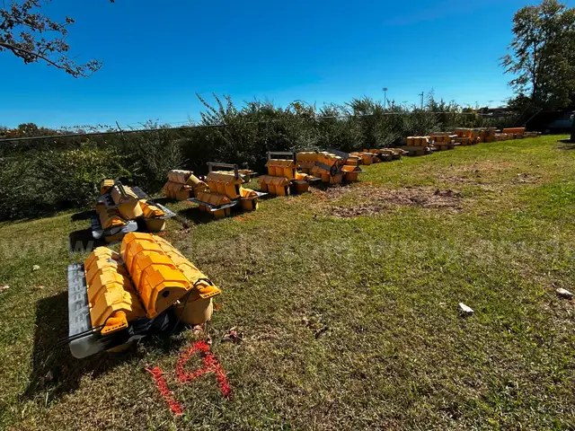 1 LARGE LOT of (57) Traffic Signal Lights