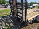 2014 16&#x27;x83&#x22; Dual Axle Trailer with String Trimmer Rack and Gate/Ramp