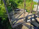2013 6 X 14 Dual Axle Trailer with String Trimmer Rack and Gate/Ramp