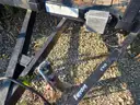 2013 6 X 14 Dual Axle Trailer with String Trimmer Rack and Gate/Ramp