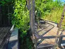2013 6 X 14 Dual Axle Trailer with String Trimmer Rack and Gate/Ramp