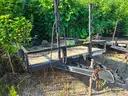 2019 6 X 14 Dual Axle Trailer with String Trimmer Rack and Gate/Ramp