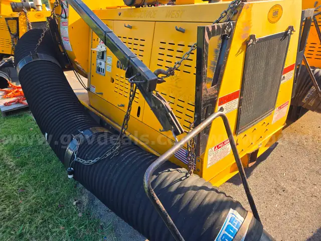 2013 Old Dominion Brush Leaf Vacuum / John Deere Diesel Engine DOES NOT START