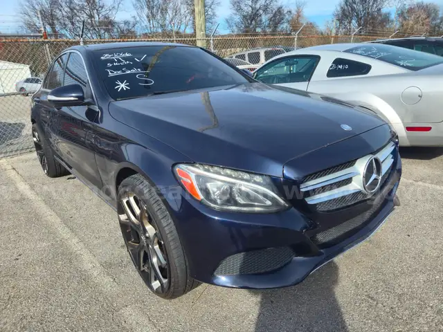2015 Mercedes-Benz C-Class Operational Condition Unknown. SEIZED VEHICLE