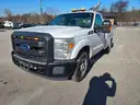 2013 Ford F-350 SD Utility Bed with Boom Arm Runs Great Watch Long VIDEO