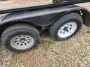 2016  7x16 TRAILER SPEC  Dual Axle Trailer with Rear Gate and Trimmer Racks