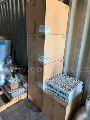 NEW 20X20X4 AIR FILTERS 32 TOTAL