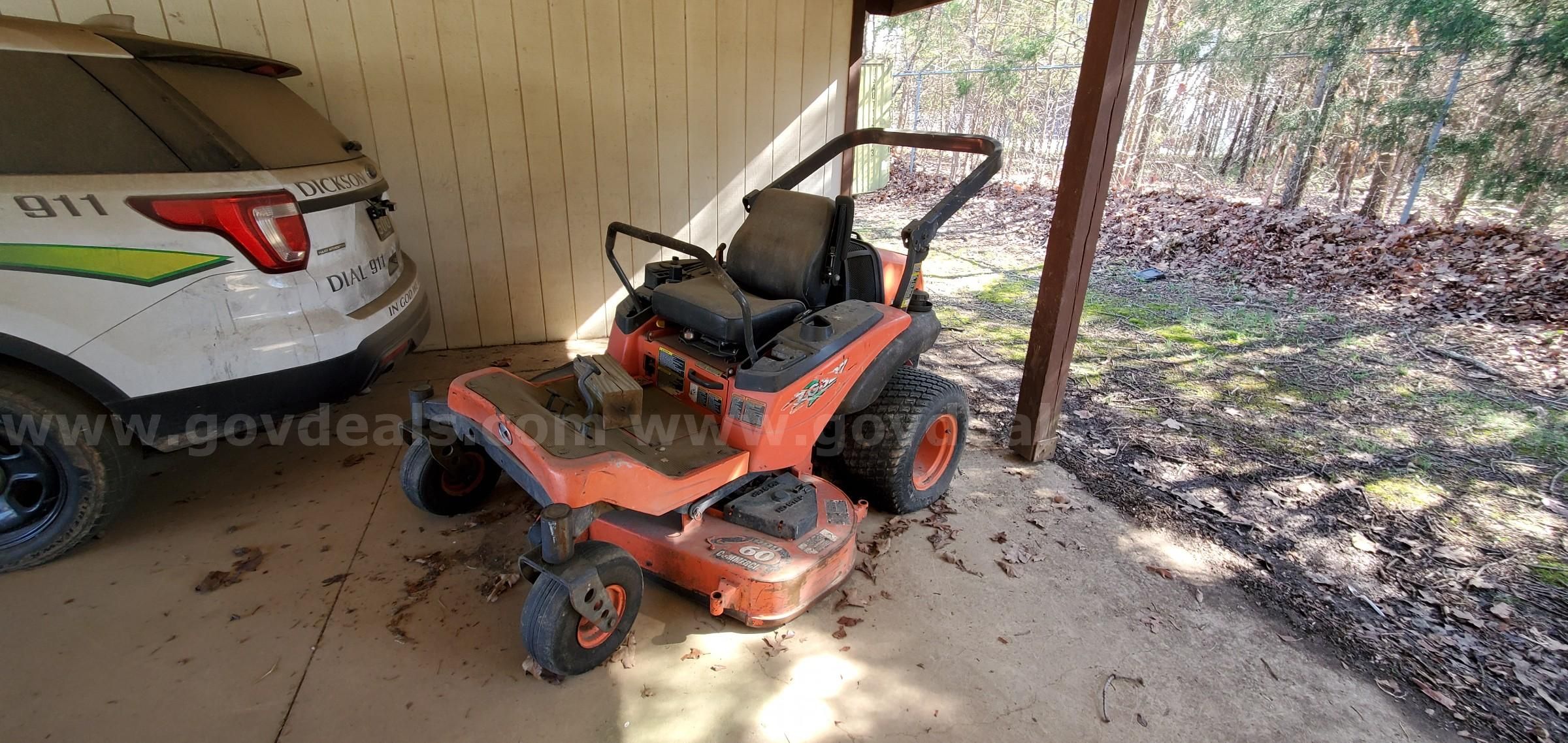 2008 KUBOTA ZG327P-60 ZERO TURN NOT RUNNING | AllSurplus