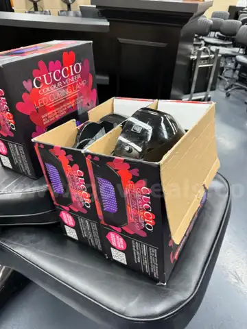 3 Cuccio LED Curing Lamps