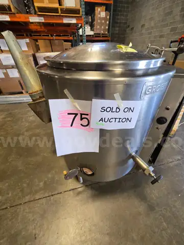 LARGE KETTLE *****WORKING CONDITION UNKNOWN 75