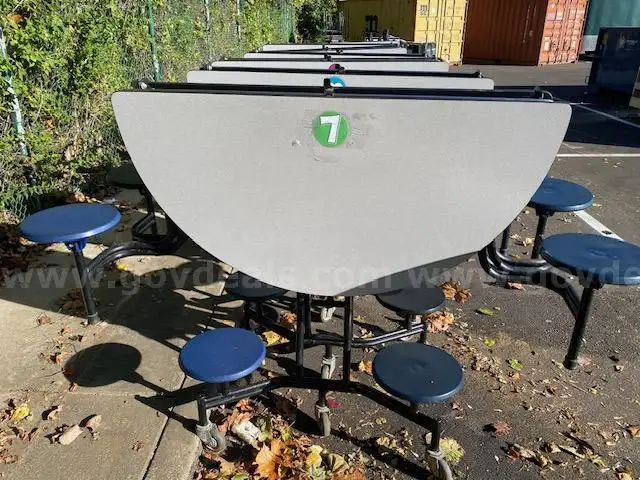 cafeteria tables