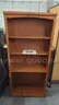 Wooden bookshelf