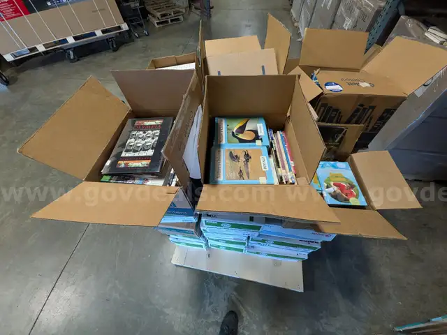 Middle school Library Books (reference/nonfiction) 1 skid