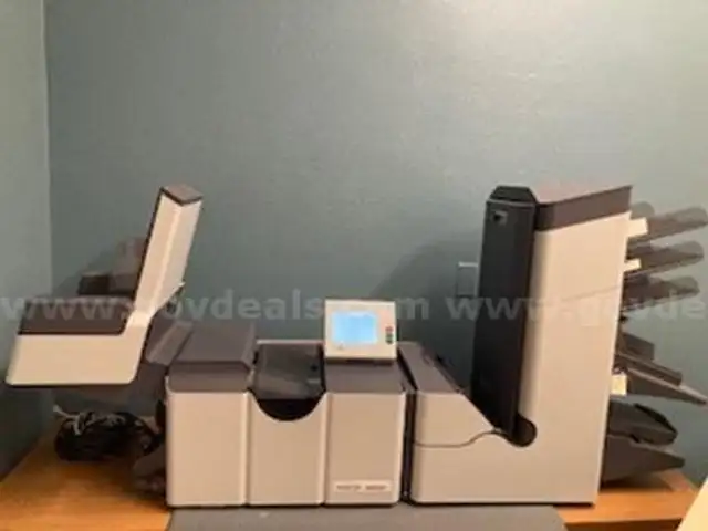 Hasler M8500 Folder/Inserter Mail Processing Machine