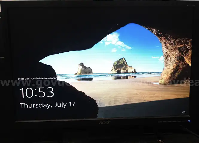 (2) Acer Computer Monitors