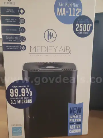 Air Purifier, Medify, MA-112, NIB, AR2464149-524 Lot 0524