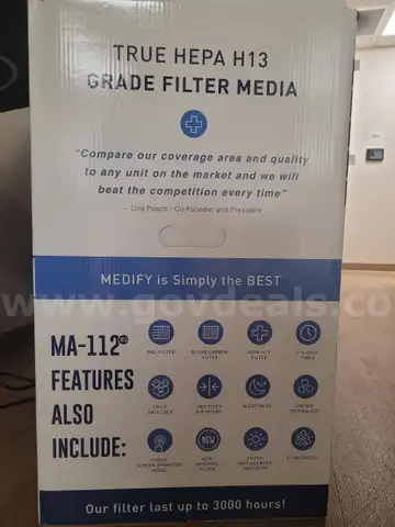 Air Purifier, Medify, MA-112, NIB, AR2464149-525 Lot 0525