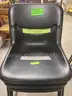 Chairs, black, stacking, 3 each, Lot 0825, AR25035668-002