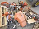 A pallet of small Stihl equipment (FOR PARTS)