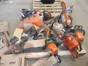 A pallet of small Stihl equipment (FOR PARTS)