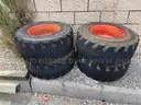 Skid Steer Tires (4)