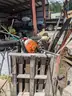 USED LAWN EQUIPMENT LOT AND AIR COMPRESSORS