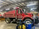 International Dump Truck - Single Axel with Salt Spreader &#x26; Plow
