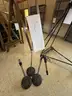 3 Microphone stands