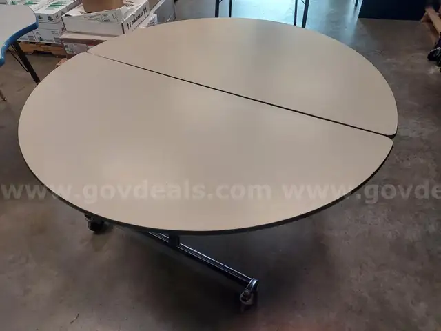 13 - Folding Cafe Tables