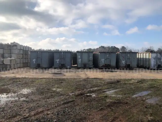 40 yard roll off containers