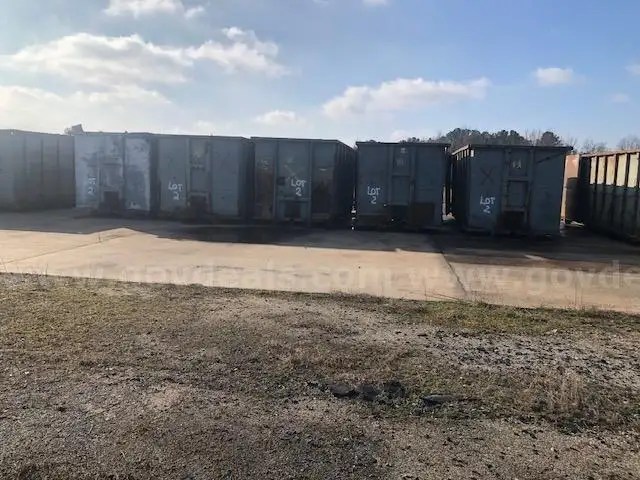 40 yard roll off containers